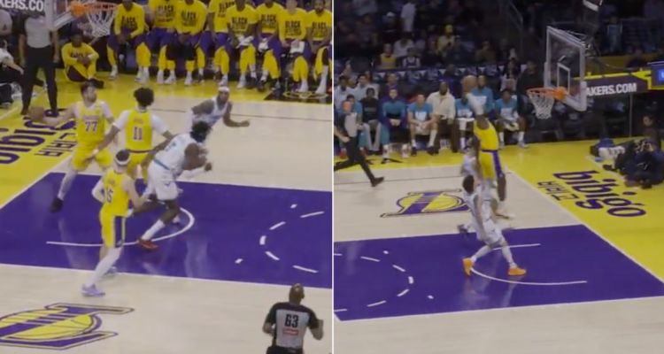 El magistral pase de Luka Doncic y la mejor clavada de LeBron que deslumbra a los Lakers.