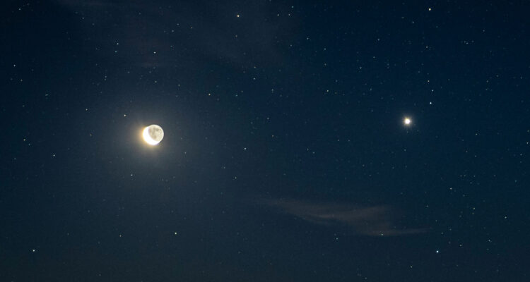 Foto de la Luna para ilustrar los eventos astronómicos de febrero de 2025