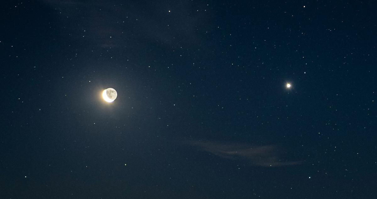 Foto de la Luna para ilustrar los eventos astronómicos de febrero de 2025