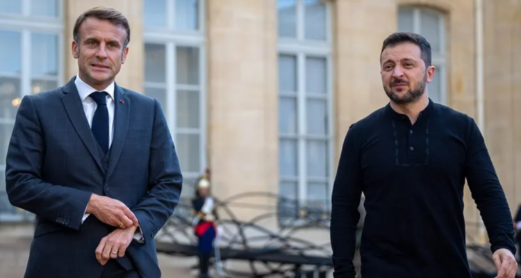 Macron asegura que ayudará a que Ucrania lidere negociación