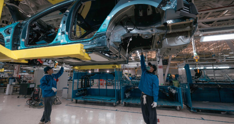 La actividad del sector manufacturero en China se ralentizó en enero