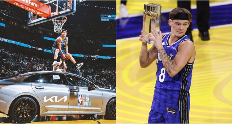 McClung se convierte en tricampeón del concurso de clavadas de la NBA