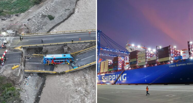 La otra cara de Chancay: un puente colapsado, muertos y heridos, ¿qué pasa a metros del megapuerto?