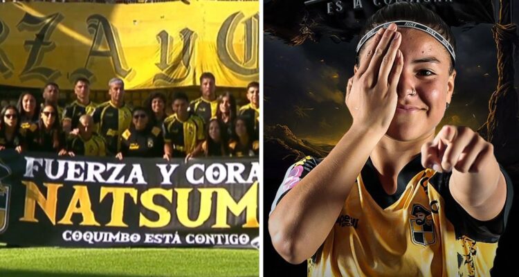 Coquimbo Unido envió emotivos mensajes a jugadora Natsumy Millones.