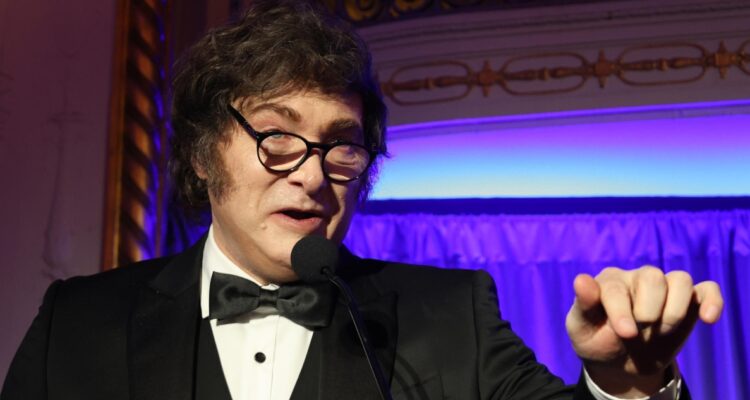 Milei en la polémica por criptomoneda