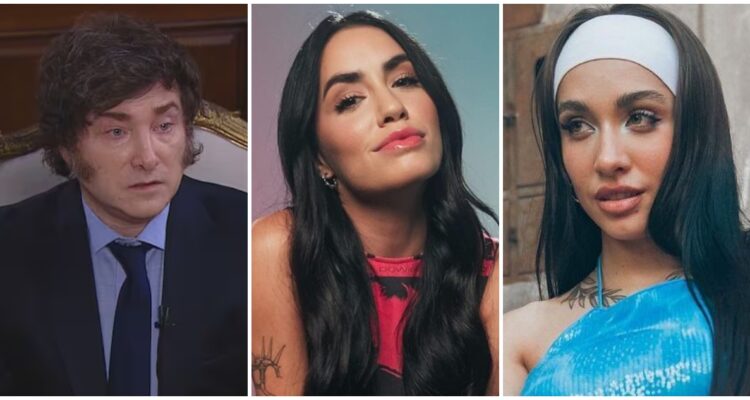 Milei vuelve a atacar a Lali y María Becerra en medio de escándalo por criptomoneda