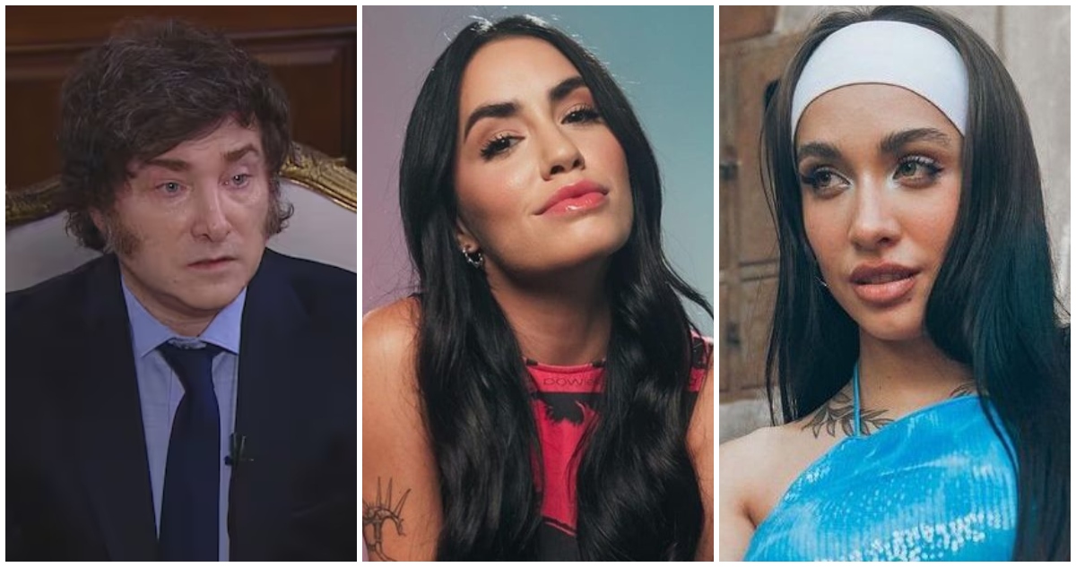 Milei vuelve a atacar a Lali y María Becerra en medio de escándalo por criptomoneda