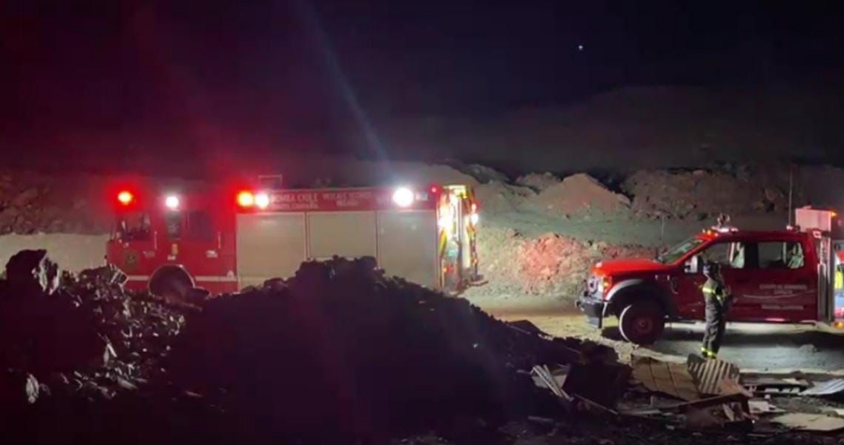 Tres muertos deja derrumbe en una mina de la región de Atacama