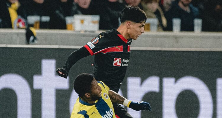 Darío Osorio fue alabado por Nacho Monreal tras su partido por Europa League.