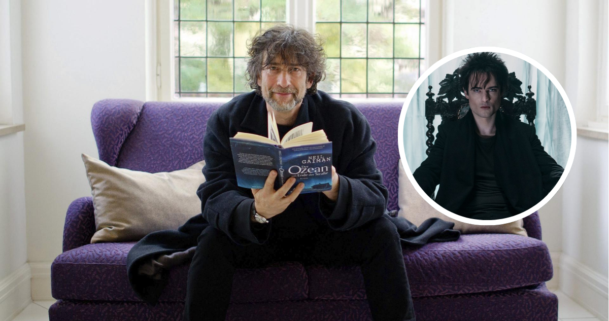Neil Gaiman y fotografía de The Sandman de Netflix en referencia a acusaciones de violación