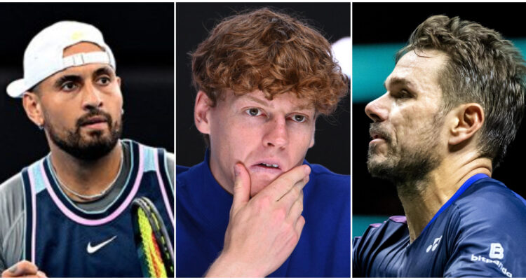 Nick Krygios y Stan Wawrinka y su reacción sobre el caso Sinner
