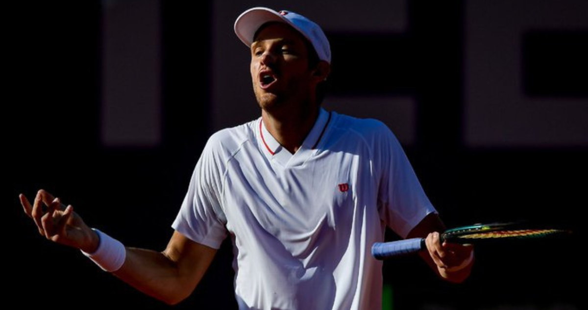 Nicolás Jarry se despide en su debut del Chile Open.