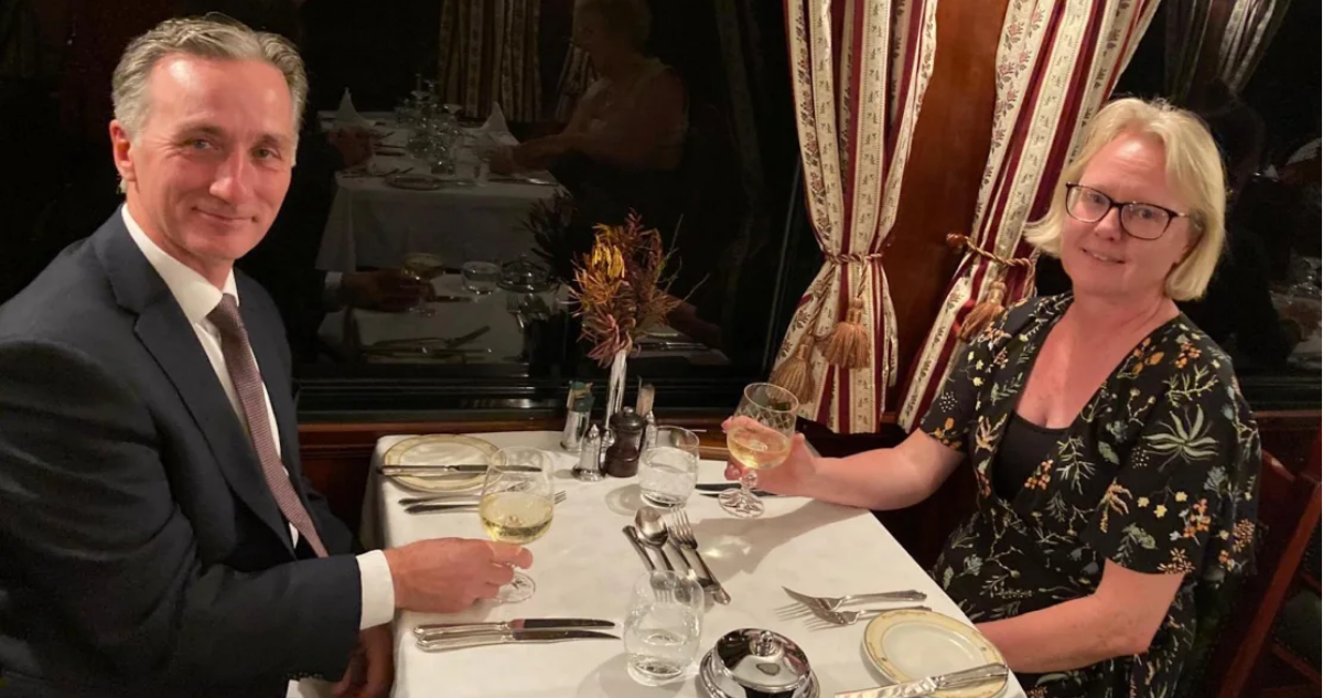 Nina y Derek en la actualidad tras 35 años de matrimonio