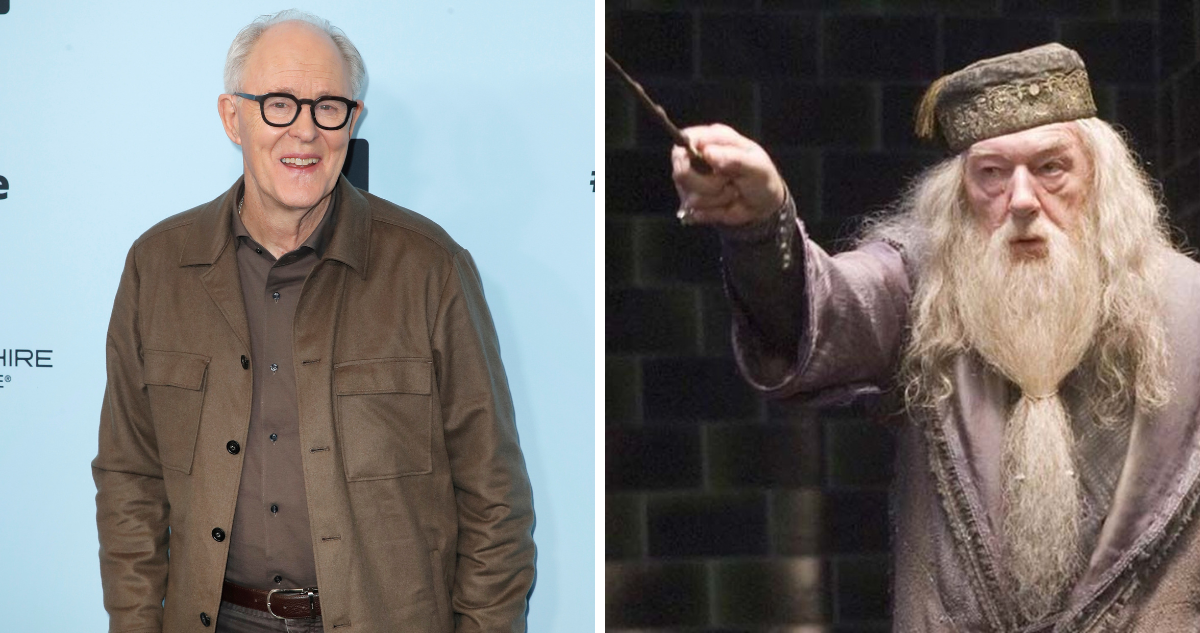 John Lithgow sería Dumbledore en la serie de Harry Potter.