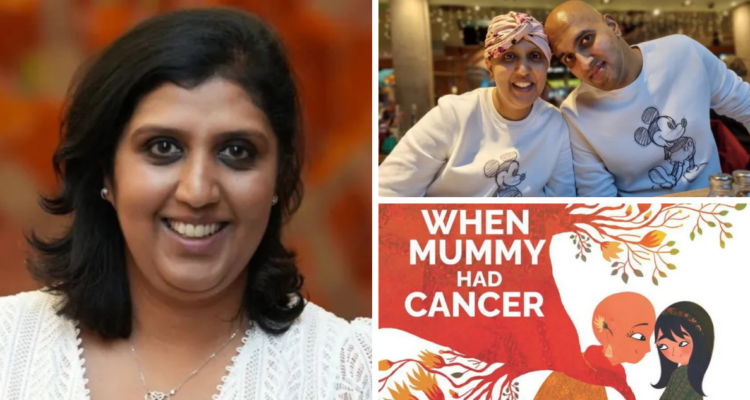 Pensando en sus hijos: Mujer utiliza su experiencia con el cáncer para crear un libro para niños