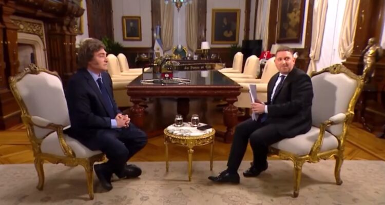 Periodista reconoce “error” tras polémica entrevista a Milei por caso $LIBRA: “Me faltó firmeza”