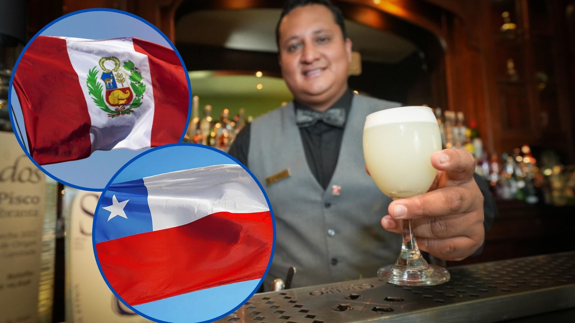 Pisco Perú y Chile