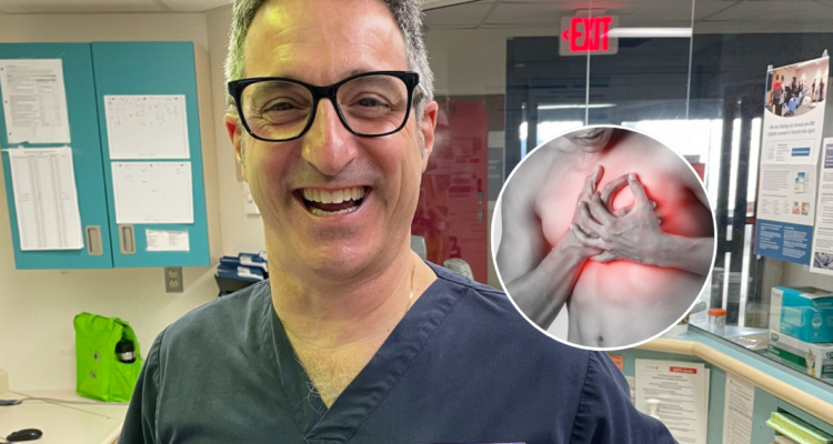 Médico que descubrió que tenía un ataque cardíaco