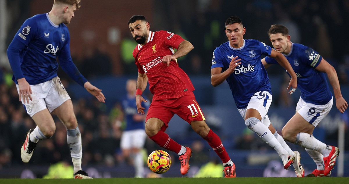 Everton y Liverpool igualaron por Premier League.