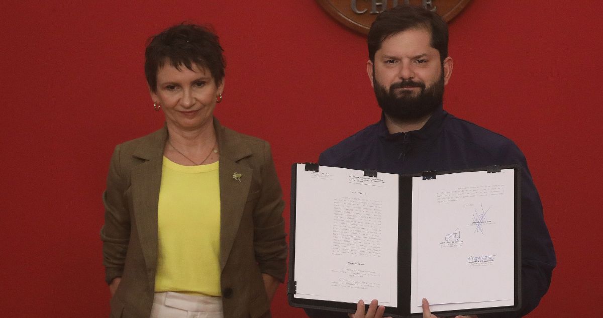 Presidente Boric promulga nueva Ley Antiterrorista: “Chile no se arrodilla ante la delincuencia”
