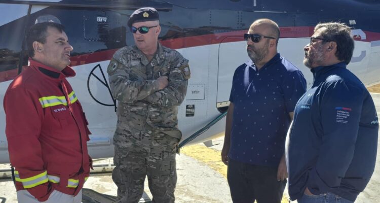 Gobierno se querellará por disparos contra helicóptero