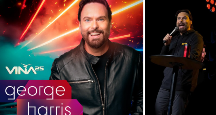 ¿Quién es George Harris? El polémico comediante que se presentará la primera noche del Festival