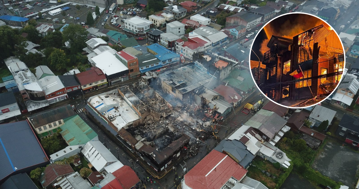 alcalde de Ancud tras megaincendio que dejó 300 damnificados