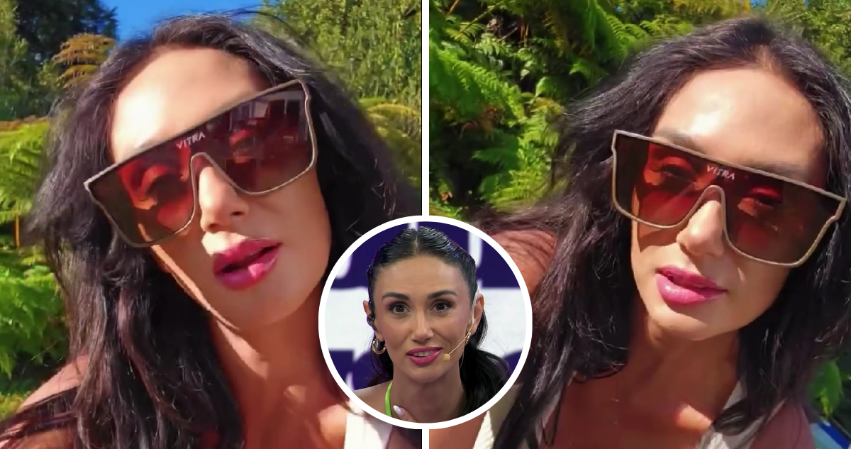 Pamela Díaz en video cargado a su cuenta de Instagram y captura de “Hay que decirlo”