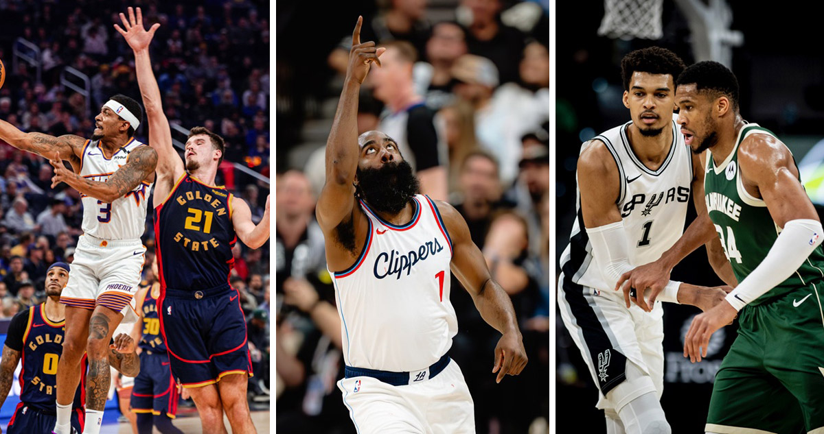 Suns. Clippers y Spurs celebraron en noche de NBA.