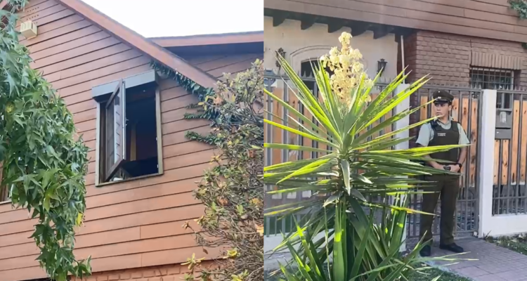 Violento robo frustrado en Ñuñoa: sujetos maniataron e intimidaron a mujer en su vivienda