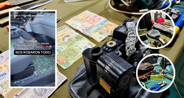 Carabineros detuvo a banda acusada del robo a influencer argentina en la Carretera Austral