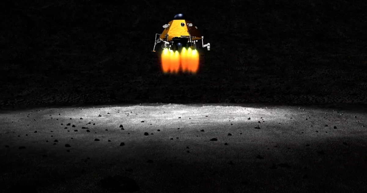 Foto referencial del robot que China enviará a la Luna