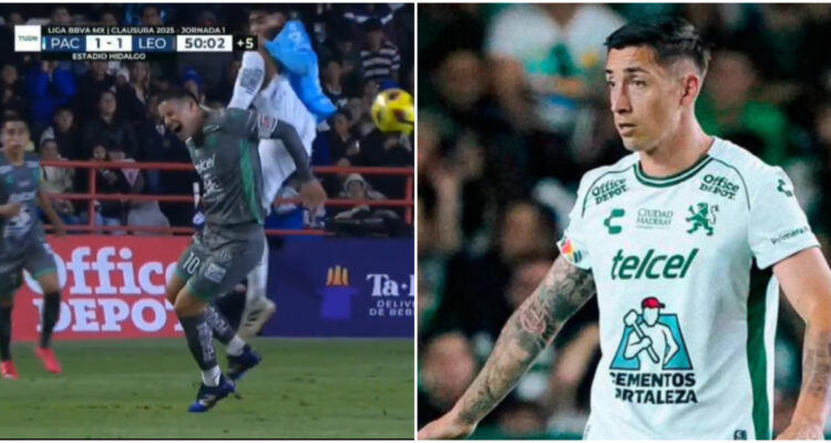 Rodrigo Echeverría y la patada a James Rodríguez en victoria del Club León