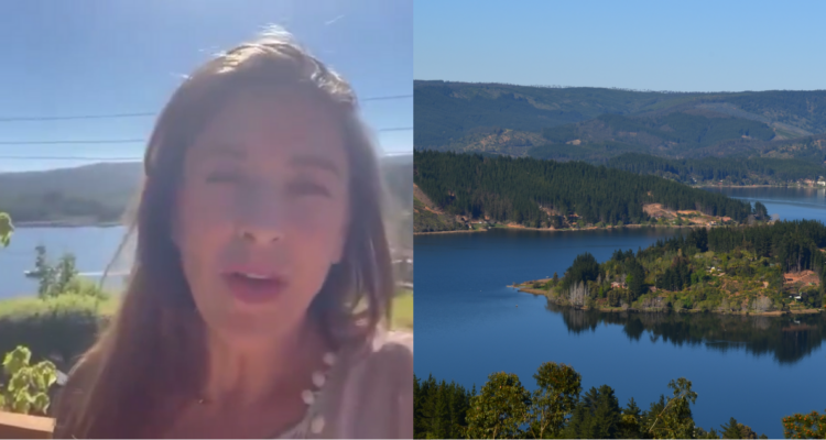 “Se mira, pero no se toca”: Patricia López denuncia que fue expulsada de playa en Lago Vichuquén