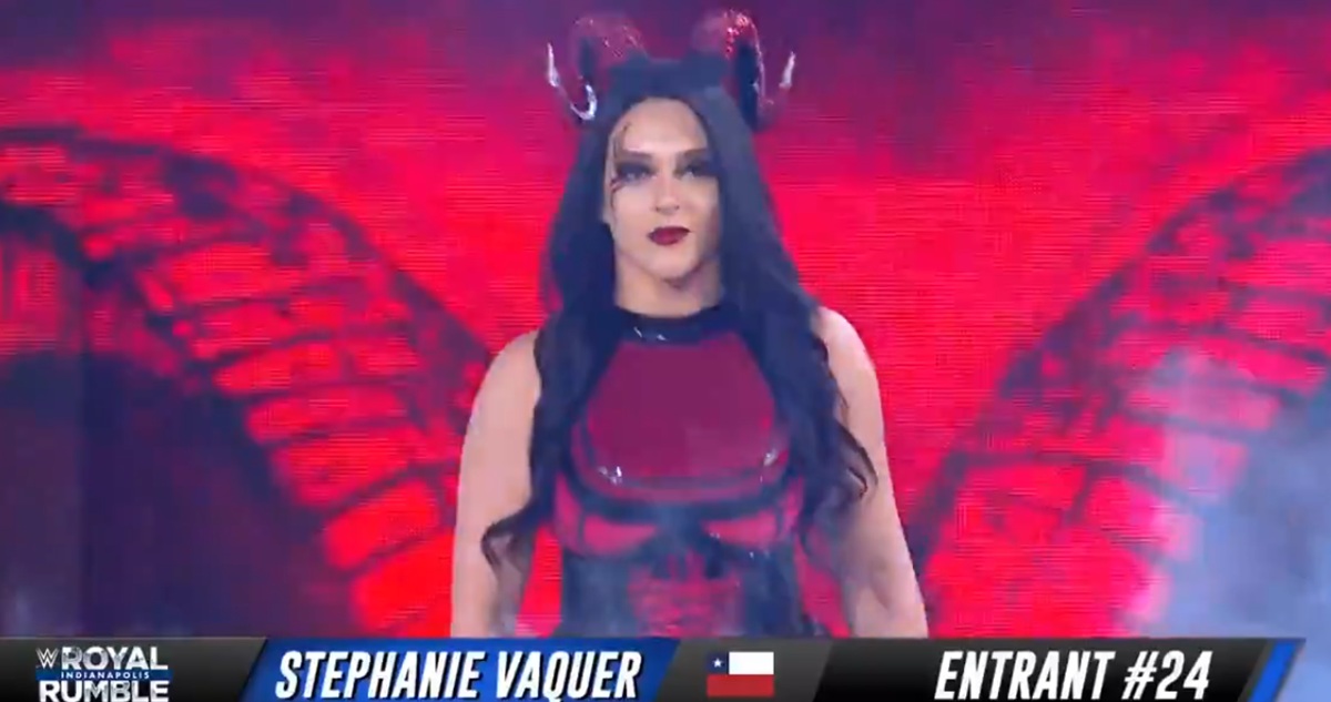 Chilena Stephanie Vaquer tuvo su debut en WWE Royal Rumble.