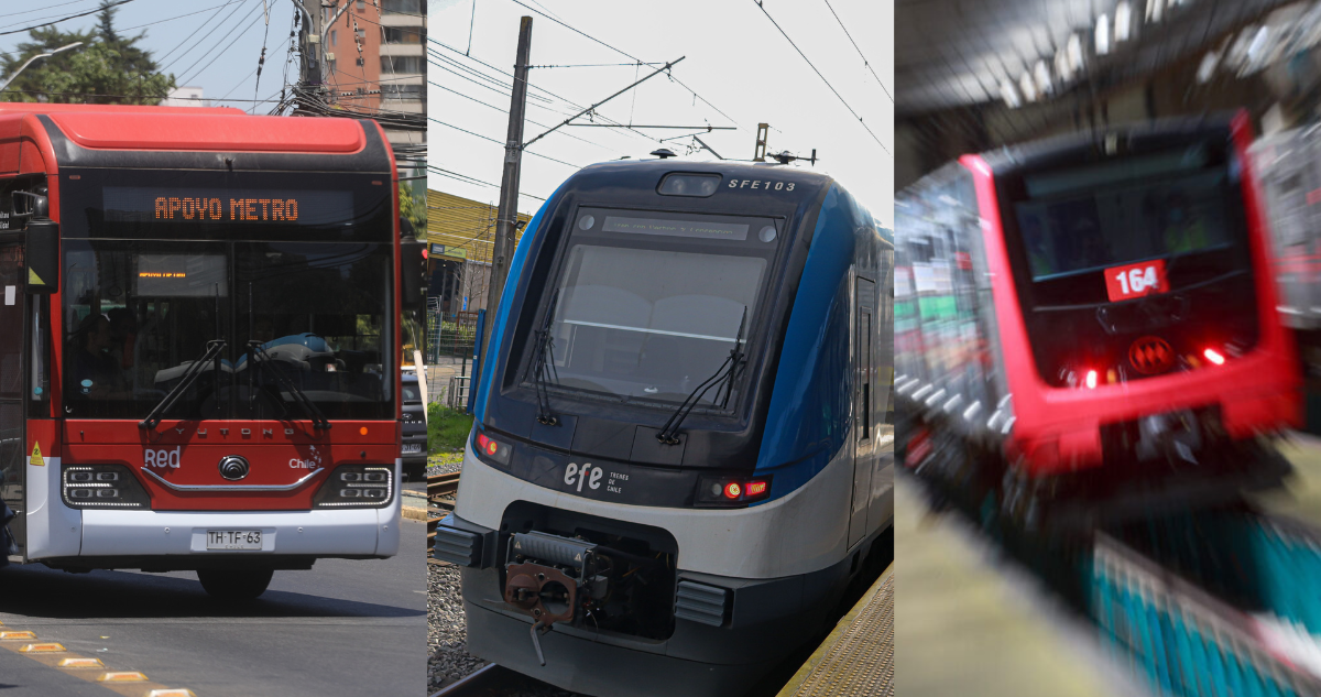 Súper Lunes 2025: así funcionarán los buses urbanos, trenes y Metro desde marzo en Chile