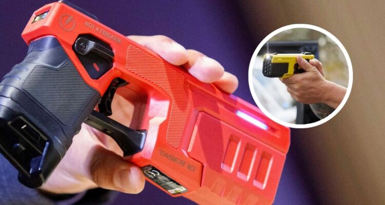 Qué son y cómo funcionan las pistolas taser eléctricas o de ondas de choque armas no letales Carabineros con un protocolo en la región Metropolitana.