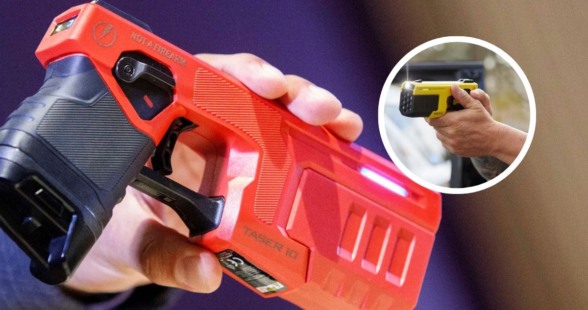 Qué son y cómo funcionan las pistolas taser eléctricas o de ondas de choque armas no letales Carabineros con un protocolo en la región Metropolitana.