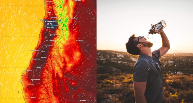 Las 5 regiones de Chile que podrías sufrir ola de calor y temperaturas máximas extremas de hasta 40° C con Alerta Meteorológica.