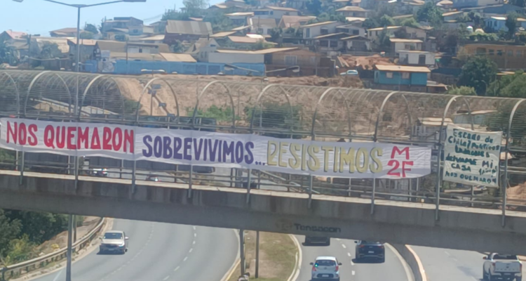 Huelga de hambre afectados megaincendio de Valparaíso