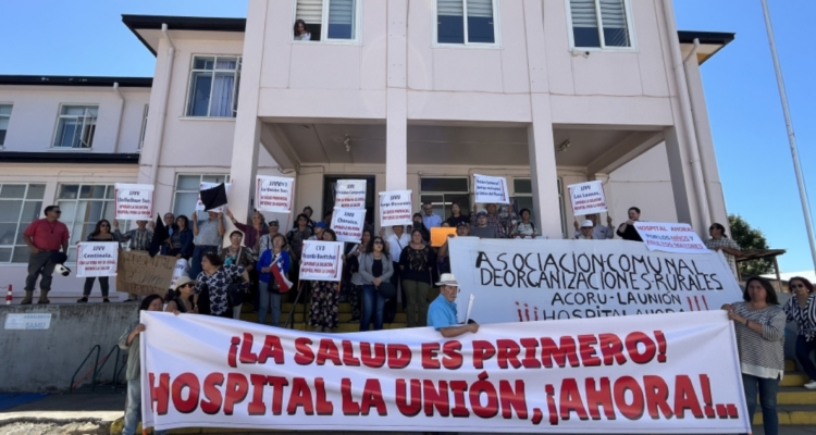 Manifestación nuevo hospital La Unión