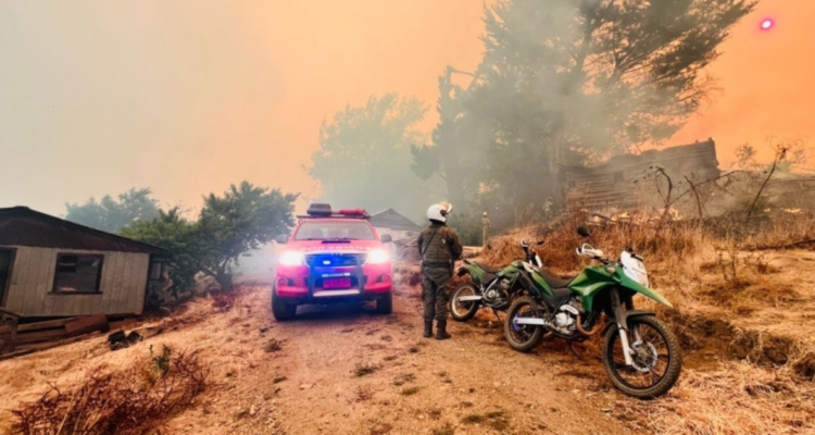 Estado de catástrofe, incendios forestales