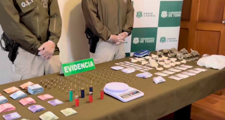 Cae banda compuesta por una familia dedicada al tráfico de drogas en Mariquina