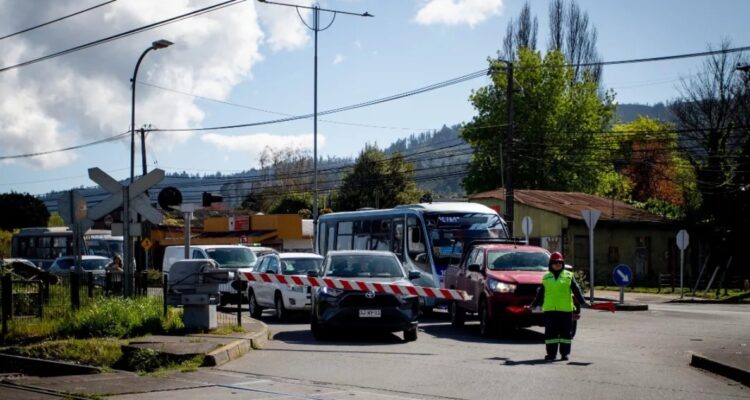 Comienzan trabajos para soterrar cruce Santa Sofía en Chiguayante: obra será en dos etapas