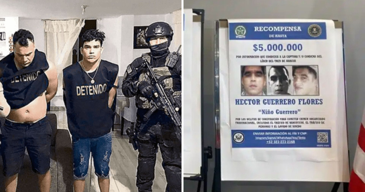 Detenidos del Tren de Aragua en Perú.