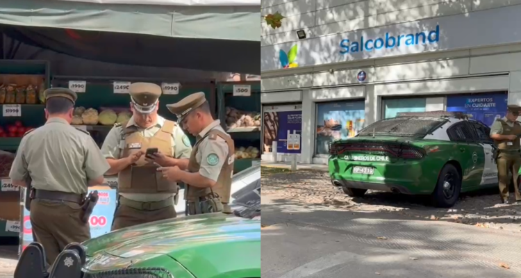 Turbazo en farmacia de Providencia: robo avaluado en $3 millones y huida en vehículo robado