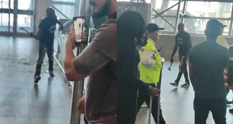 Pretendía viajar a Haití: el motivo del nuevo minuto de furia de hombre en Aeropuerto de Santiago