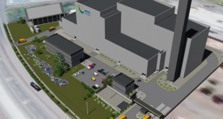 Maqueta virtual del proyecto WTE Araucanía