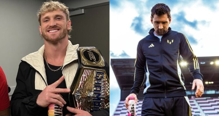 Logan Paul quiere pescarse a combos con Lionel Messi.