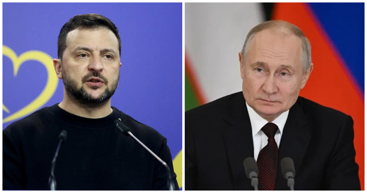 Zelenski y Putin